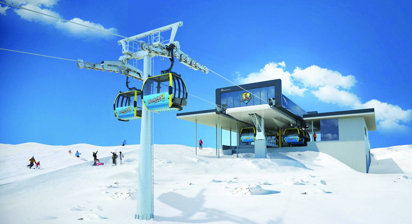 Der neue Möslbahn verbindet Schwendberg mit Skigebiet Penken Ab ins vergnügen!