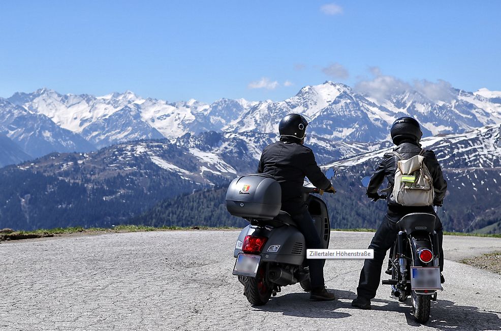 Ferienwohnung mit Garage für Motorradfahrer - für ein perfekte Motorradurlaub im Zillertal Die Zillertaler Höhenstrasse bei uns 