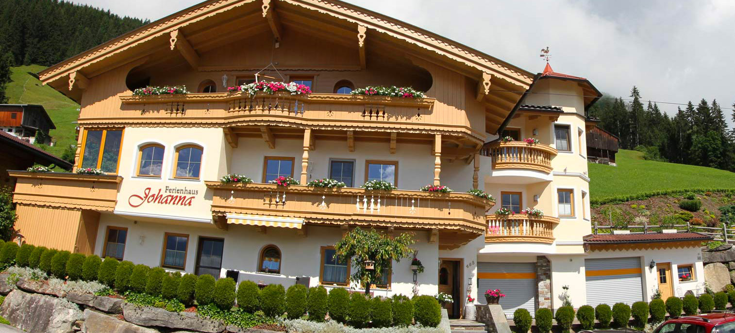 Ferienhaus Johanna im Zillertal Ferienwohnungen in der Ferienregion Hippach-Mayrhofen